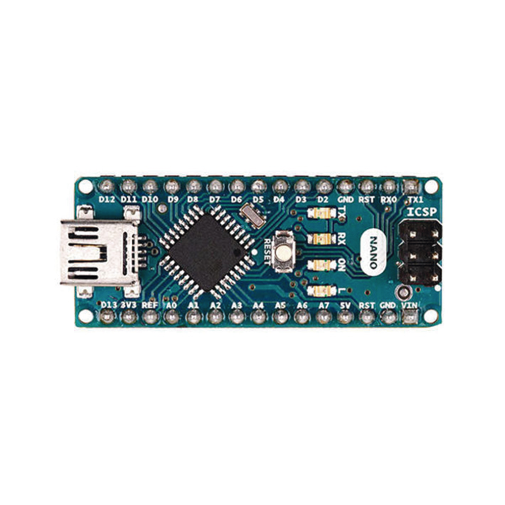Microcontrolador Arduino Nano / ATmega328 16 MHz / 20 Digital I/O + 8 Analógico / Mini-USB / Compatible IDE Arduino / Breadboard-Friendly / Maker Projects - Image 2
