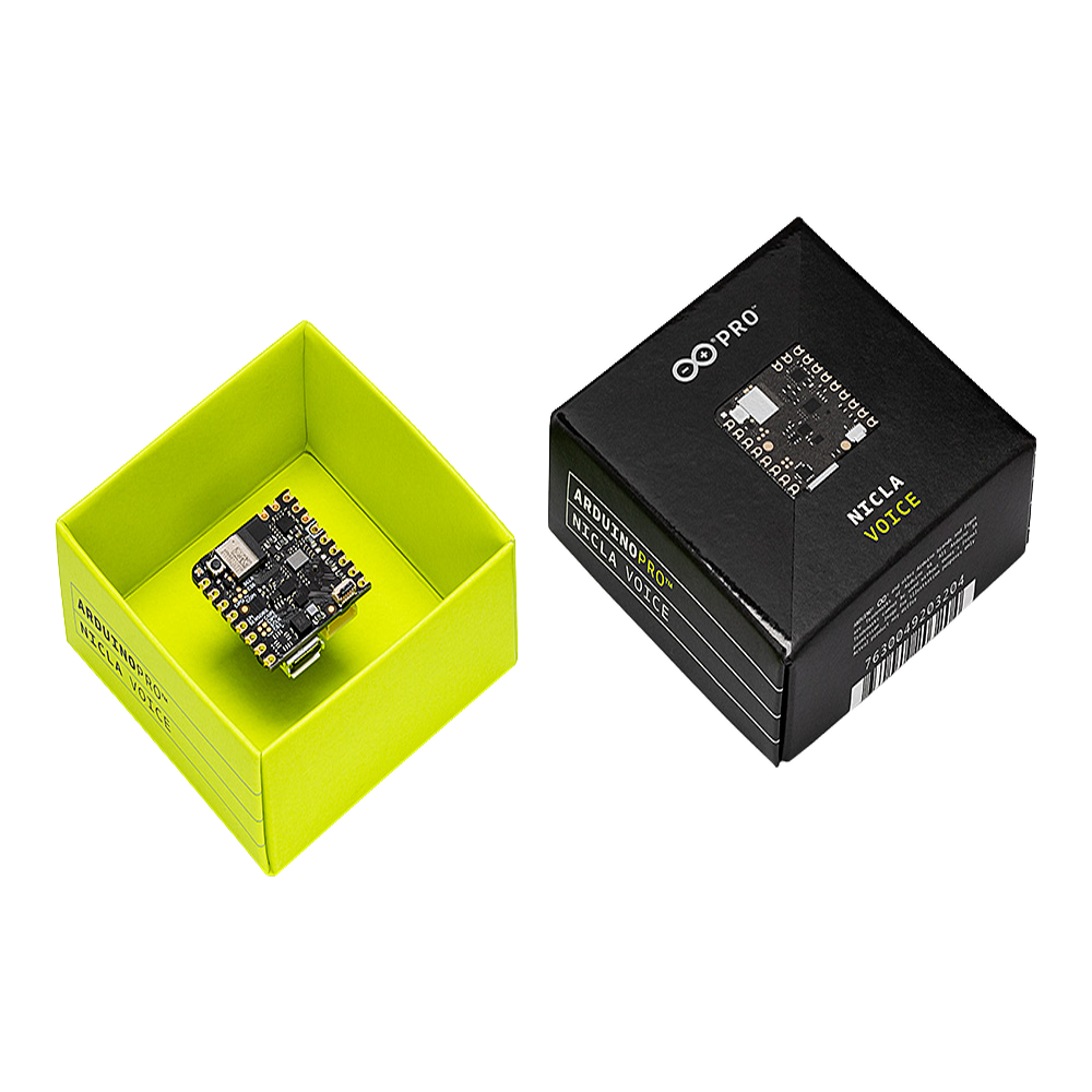 Placa Desarrollo Nicla Voice / Procesador Neural Syntiant NDP120 / Bluetooth 5.0 BLE / IMU 9 Ejes / Micrófono MEMS 105dB / Reconocimiento Voz Always-On / Machine Learning Edge - Image 2
