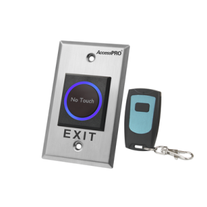 Botón de Salida sin Contacto con Control Remoto / Iluminación LED / Distancia de Detección Touch Ajustable (ACCESK1LTR)