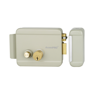 Cerradura Eléctrica con Botón de Salida/ Incluye Llave / Exterior / Derecha (ACCESSRIMB)