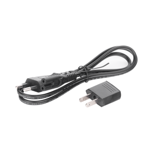 Cable de Corriente Bifásico Conector Tipo 8 (1 Metro (3.28 Pies))