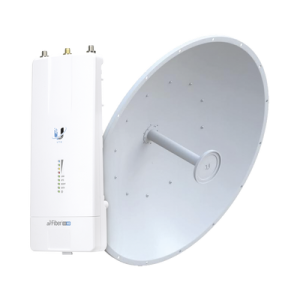 Airfiber Kit AF5X-HD con Antena Fiber 34 dBi Slant-45 (AF5X-HD-34-S45)