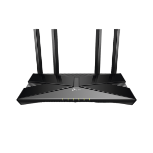 Router WiFi 6 doble banda AX 3000 Mbps /  MU-MIMO y OFDMA / 1 Puerto WAN 10/100/1000 Mbps / 4 Puertos LAN 10/100/1000 Mbps / 4 Potentes Antenas.
