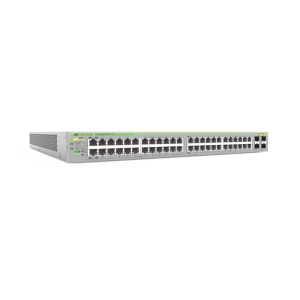 Gigabit webSmart switch, 48 Puertos Totales, 24c/PoE+ 10/100/1000T, 4 Puertos SFP