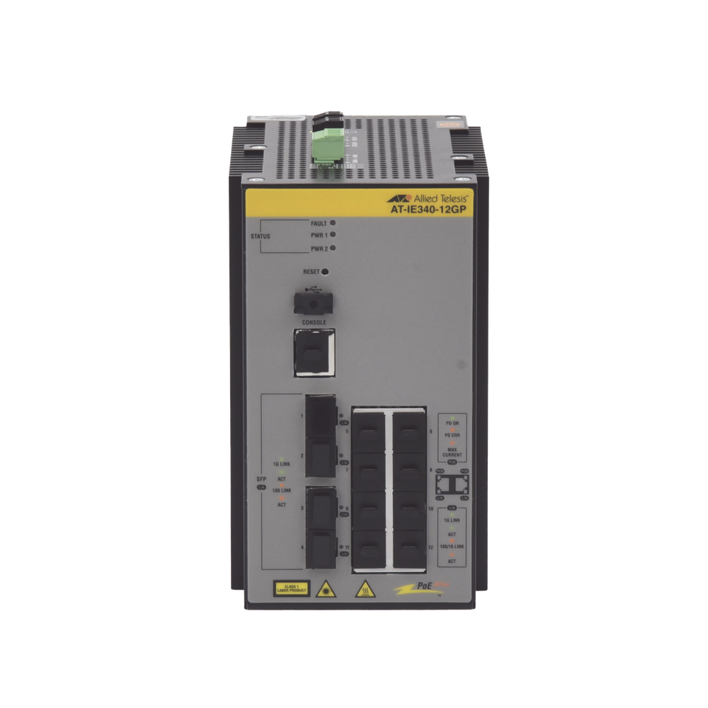 Switch Industrial PoE+ Capa 3 D/8 Puertos 10/100/1000 PoE af/at, 4 x SFP - Image 2