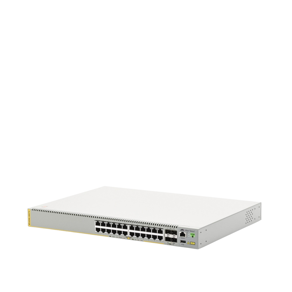 Switch inteligente de distribución o core, Stackeable, Capa 3, 24 x 1000 Mbps + 4 x SFP+ 10 G, Doble fuente de alimentación redundante - Image 3