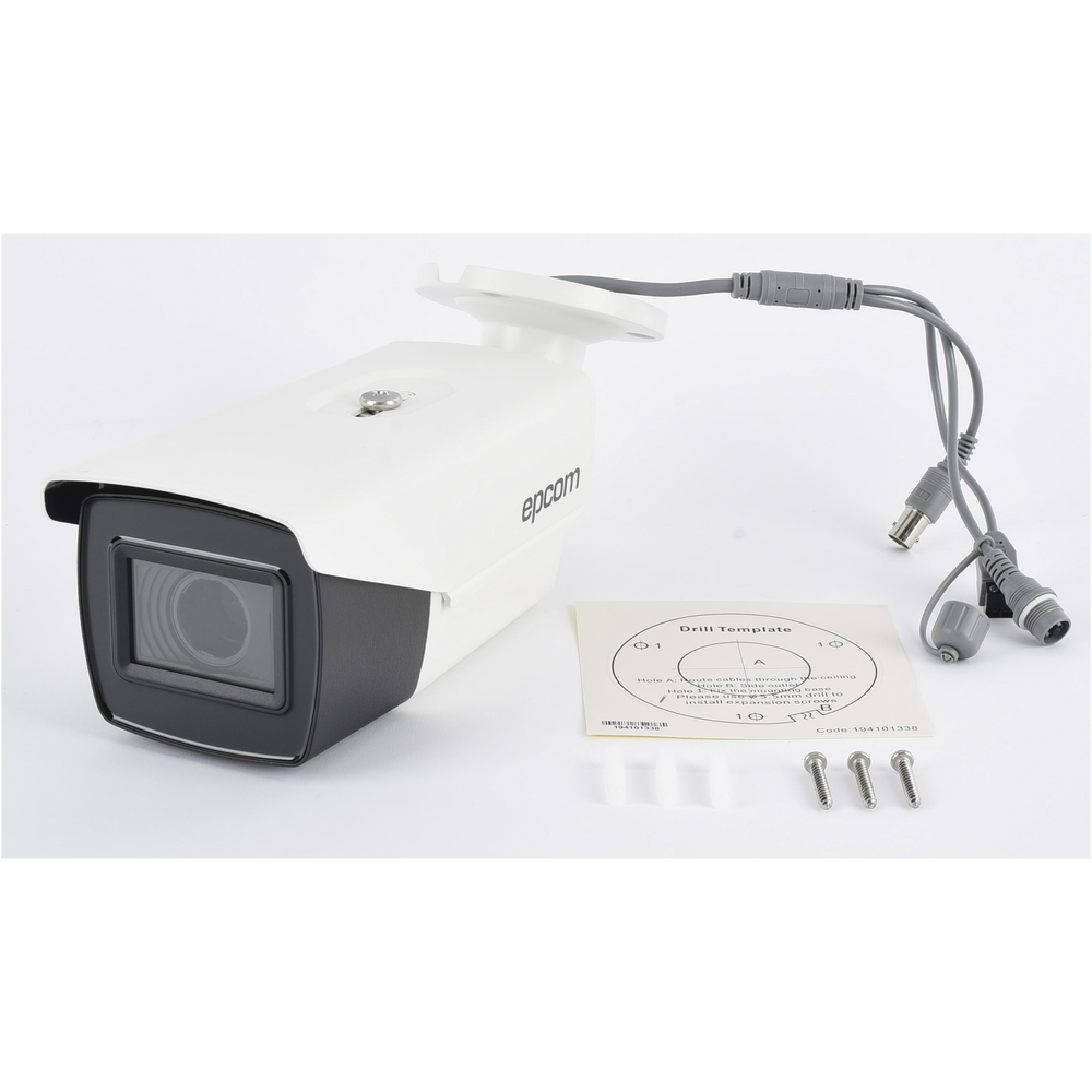 Bullet TURBOHD 4K (8Megapixeles) / Lente Mot. 2.7 a 13.5 mm / Potente IR EXIR de 80 mts / Exterior IP67 / 12 Vcc - 24 VCA / dWDR - Image 6