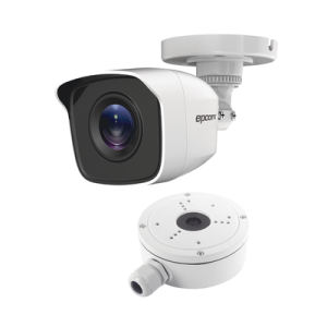 KIT de Bala TURBOHD 2 Megapixel (1080p) + Caja de Conexión / Exterior IP66 / TVI-AHD-CVI-CVBS (B8-TURBO-G2W/AX)