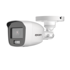 Bala TURBOHD 2 Megapíxel (1080p) / Lente 2.8 mm / ColorVu / Microfono Integrado / Imagen a Color 24/7 / Policarbonato / Luz Blanca 20 mts / Exterior IP66 / TVI-AHD-CVI-CVBS / dWDR (B8-TURBO-PC/A)