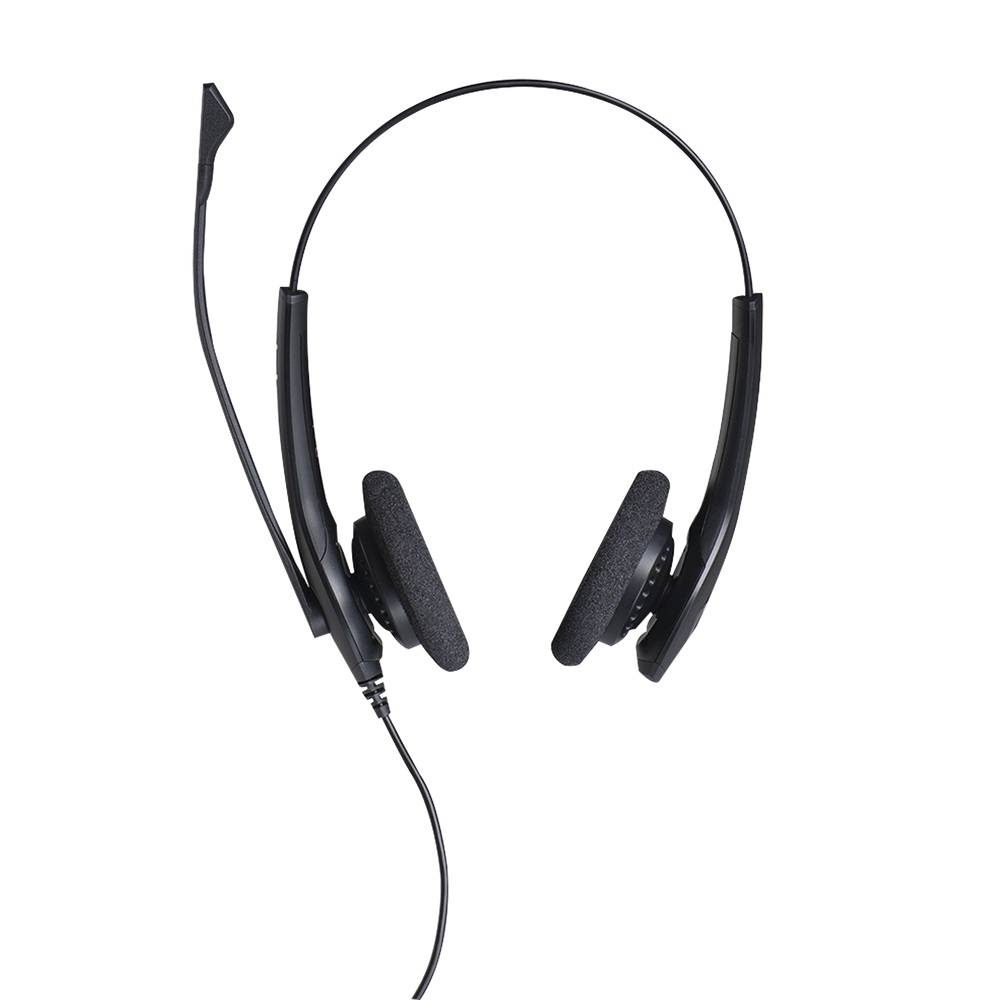 Jabra Biz 1500 Duo, auricular profesional con cancelación de ruido, ideal para contact center con conexión QD (1519-0157) - Image 4