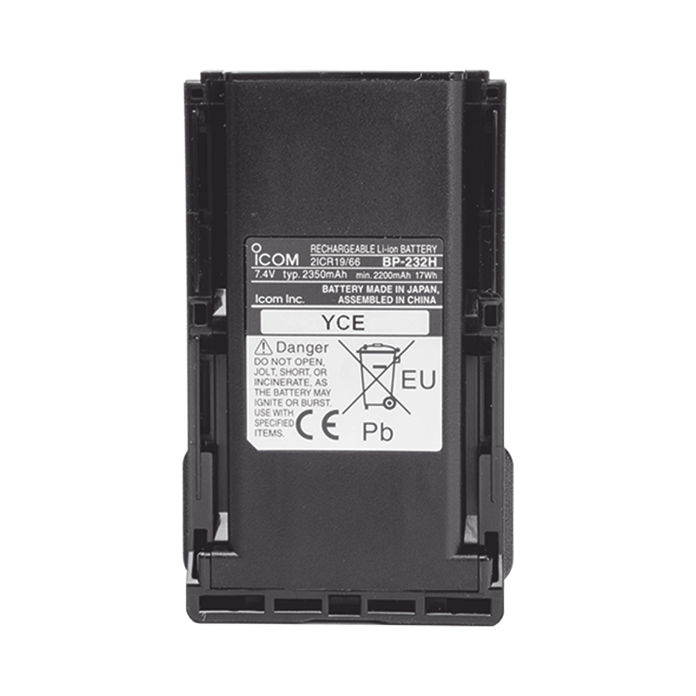 Batería de Li-Ion, capacidad 7.4V/2250mAh (typ. 2300mAh) para Radios: F33G/S/T, F43G/S/T, F43TR, F14/14S, F24/24S, F3021S/3021T, F4021S/4021T, F3161/4161DS/DT - Image 4