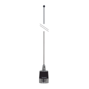 Antena Móvil VHF, Banda Baja, Rango de Frecuencia 144-174 MHz.