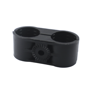 Paquete de 10 Sujetadores Plasticos Para Cable Coaxial de 1- 1/4"