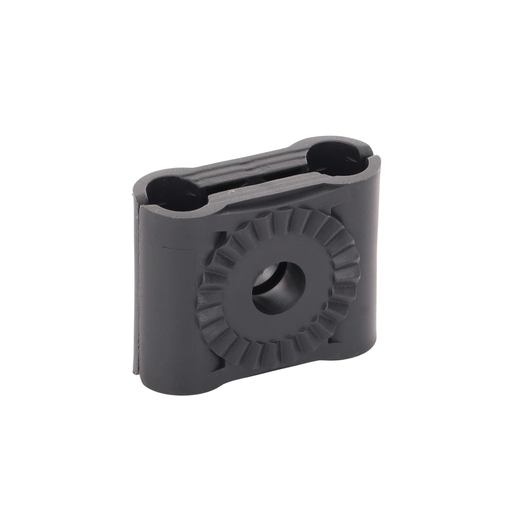 Paquete de 10 Sujetadores Plasticos Para Cable Coaxial de 3/8" - Image 2