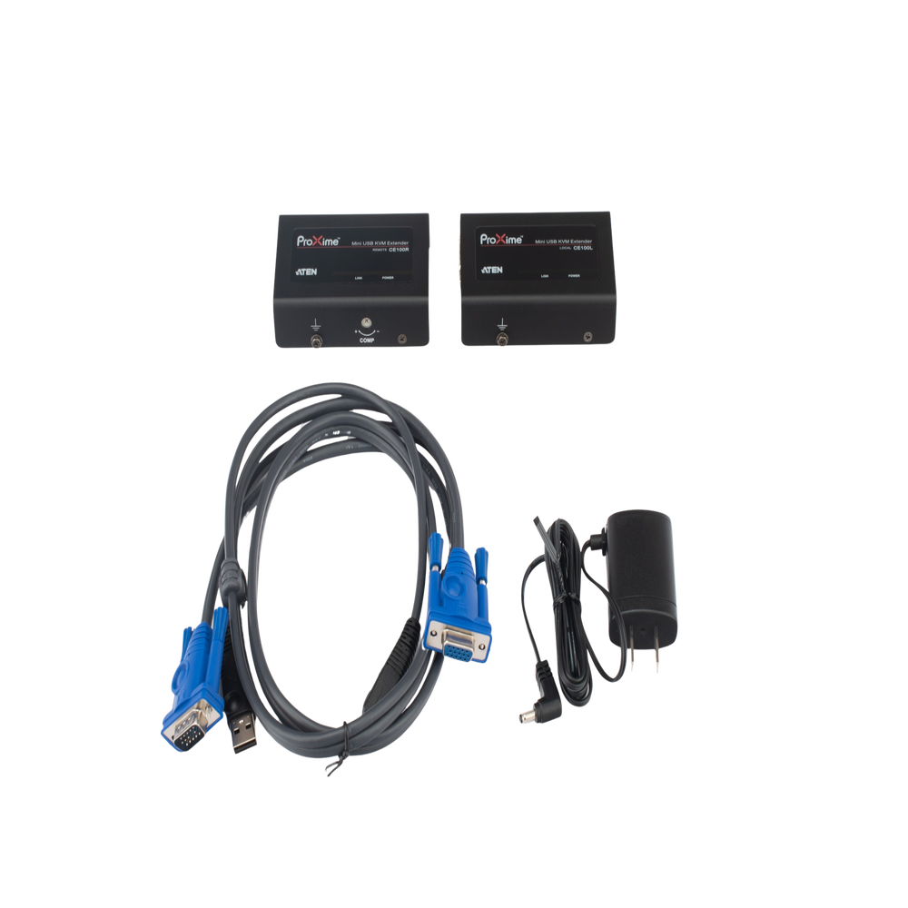 Extensor KVM USB | Acceso remoto PC | Hasta 100 m Cat5e | 1920x1200 | Protección ESD | Ajuste deskew - Image 7