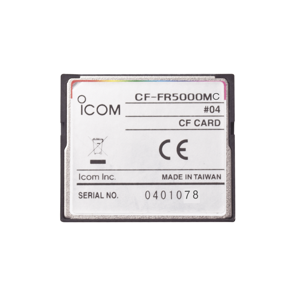 Tarjeta para almacenamiento de registros para UCFR5000.