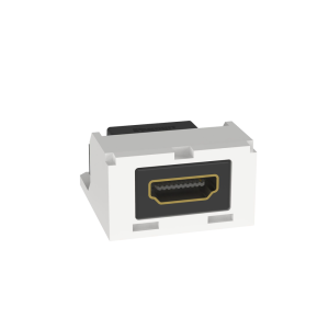 M?dulo Acoplador HDMI 2.0, Hembra a Hembra Tipo-A, Categor?a 2, Mini-Com, Color Blanco ?rtico