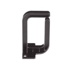 Anillo Tipo D Vertical, Para Gabinetes de Telecomunicaciones, 1 UR, Color Negro