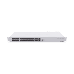 Cloud Router Switch, Sistema Operativo Dual 24 Puertos 10G SFP+, 2 Puertos 40G QSFP+ (CRS326-24S+2Q+RM)