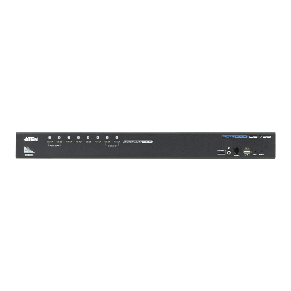 Switch KVM HDMI | 8 puertos | USB de 8 puertos/con cable ATEN - Image 2