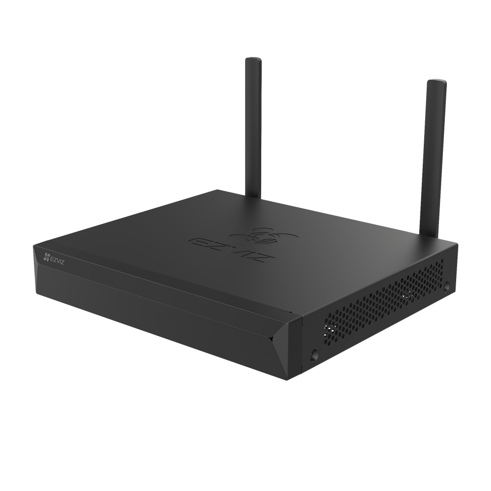 NVR Inalámbrico (WiFi) de 8 Canales IP / Admite Cámaras hasta 5 Megapixel (3K) / Salidas HDMI y VGA / H.265 / Almacenamiento Expandible hasta 8 TB