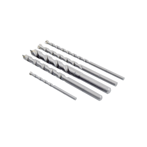 Juego de 5 Pzas. de Broca para Concreto, Zanco Recto (3/16", 1/4", 5/16", 3/8" y 1/2").