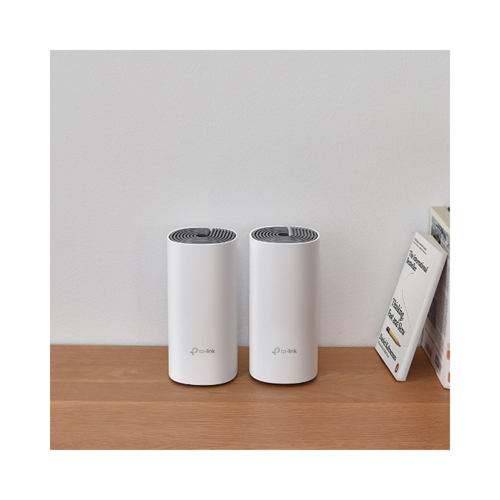 Kit de Router inalámbrico mesh Deco E4 para Hogar / Doble banda AC 1200 / 2 puertos 10/100 Mbps / Compatible con amazon alexa. - Image 4