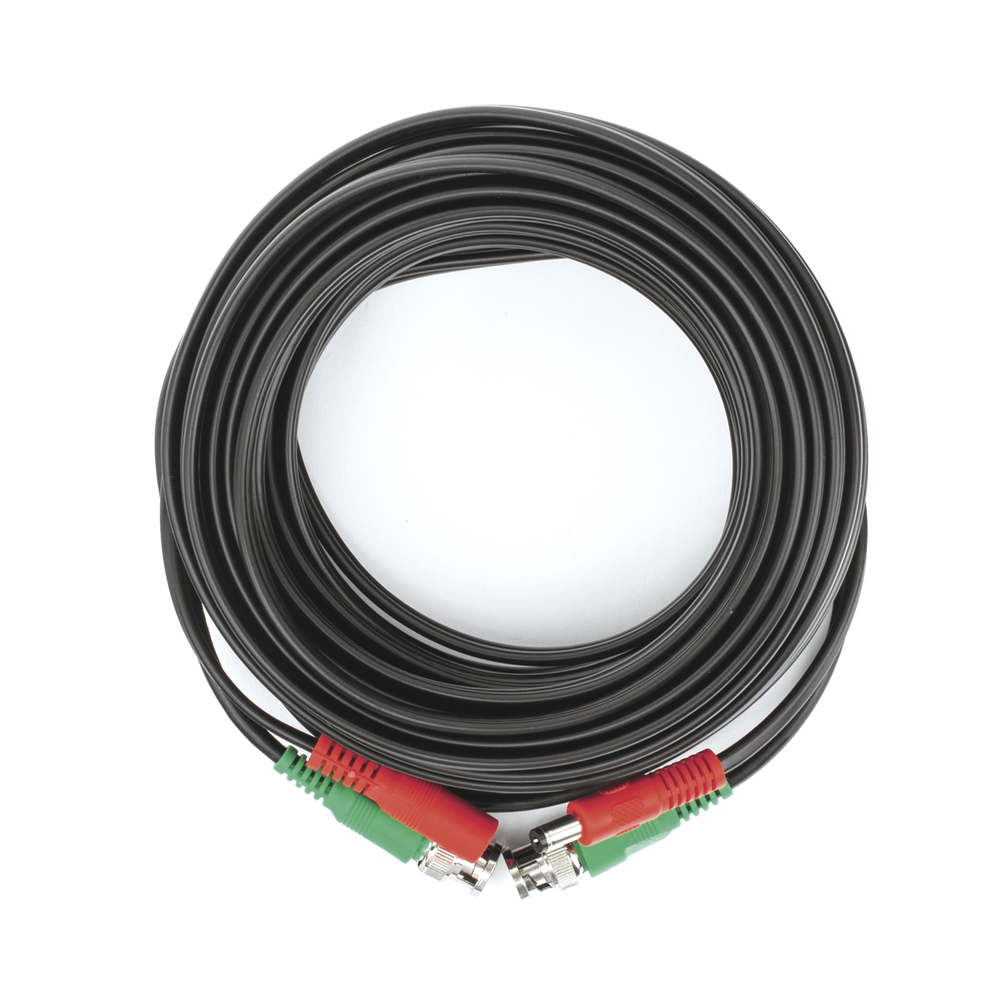 Cable Coaxial (BNC RG59) + Alimentaci?n / SIAMES / 10 Metros (32.81 Pies) / 100% Cobre / Para C?maras 4K / Uso Interior y Exterior - Image 2