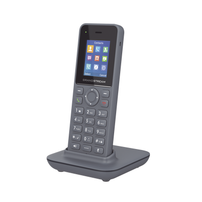 Teléfono Inalámbrico DECT HD, Hasta 20 cuentas SIP por sistema, Conferencia de audio de 3 vías, Audio HD (DP725)