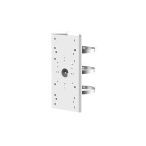 Montaje para Poste / Compatible con PTZ HIKVISION / Acero Inoxidable
