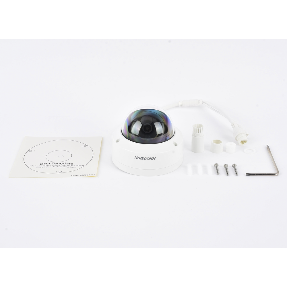 Domo IP 4 Megapixel / Lente 2.8 mm / 30 mts IR / WDR 120 dB / Exterior IP67 / Hik-Connect P2P / H.265+ / PoE / ONVIF - Image 4