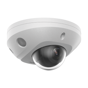 [Dual Light + 2 Micrófonos Integrados] Mini Domo IP 6 Megapixel / Lente 2.8 mm / 30 mts Luz Blanca + 30 mts IR / ACUSENSE / Exterior IP67 / IK8 /  WDR 120 dB / PoE / ONVIF / Micro SD / ACUSEEK