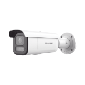 [Dual Light + 2 Micrófonos Integrados]  Bala IP 8 Megapixel (4K) / Lente Motorizado 2.8-12 mm / 60 m Luz Blanca + 60 m IR / AcuSense / Exterior IP67 / IK10 / WDR 120 dB / PoE 802.3at / ONVIF / Alarmas I/O / Micro SD / ACUSEEK