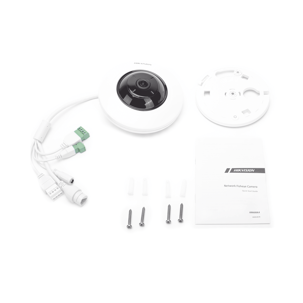 Mini Fisheye IP 5 Megapixel / Panorámica 180° - 360° / Microfono Integrado / 8 mts IR / Uso en Interior / PoE / Múltiples Vistas por iVMS-4200 / Alarmas I/O / Micro SD - Image 7