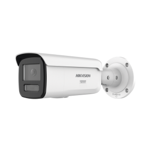 [Dual Light + ColorVu 3.0 + HikAI] Bala IP 8 Megapixel / Lente 4 mm / 60 mts IR + Luz Blanca / Exterior IP67 / Estrobo Azul y Rojo / WDR 130 dB / ACUSENSE 3.0 / Metal / NEMA 4X / ACUSEEK