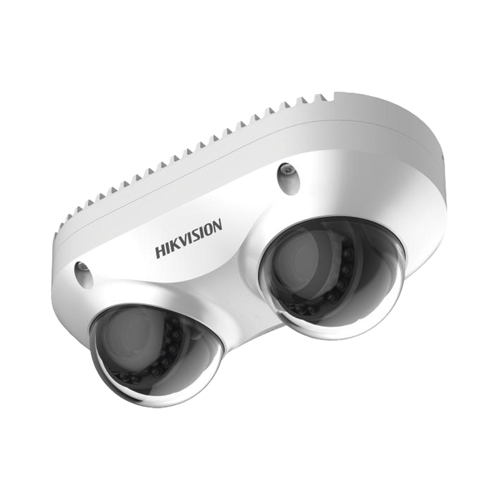 PanoVu Series / Lente Dual de 4 Megapixel / 2 Lentes Fijos de 2.8 mm / Recomendado para Pasillos o Esquinas / IP67 / IK10 / PoE / WDR 120 dB / 10 mts IR / Entrada y Salida de Audio y Alarma / MicroSD - Image 3