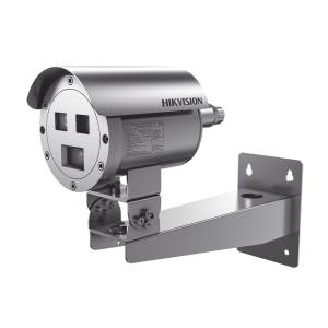 Bala IP Térmica Dual / Termico 4.4 mm (384 X 288) + Óptico 2 mm (4 MP) / Termométrica / Detección de Temperatura / IP68 / 30 mts IR / Antiexplosión / Anticorrosión