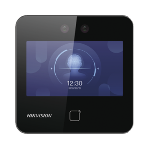 Terminal Min Moe WiFi / Touch de Reconocimiento Facial Ultra Rápido para ASISTENCIA y Control de ACCESO / 1500 Rostros y 3,000 tarjetas /  Lee códigos QR / Videoportero / Detección de Cubrebocas / SIP Estandar / HIK-IA (DS-K1T343MWX)