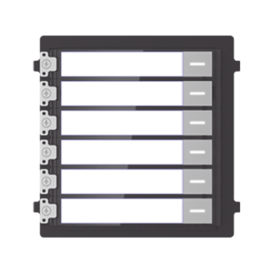 Módulo de Botones Para Videoportero Modular / Llamada de un solo Toque / Soporta Hasta 6 Monitores Principales