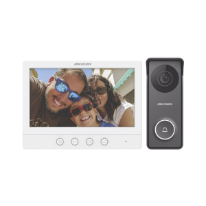 Kit de Videoportero TurboHD con Pantalla LCD a Color de 7" / Frente de Calle para Exterior de Metal / 720p (1 Megapíxel )117° de Visión (Gran Angular)
