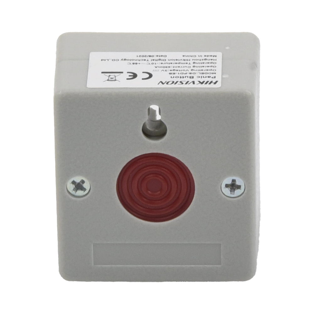 Botón de Pánico Cableado / Compatible con Cualquier Panel de Alarma / LLave de Seguridad / NA/NC / Material Retardante al Fuego (ABS) - Image 2
