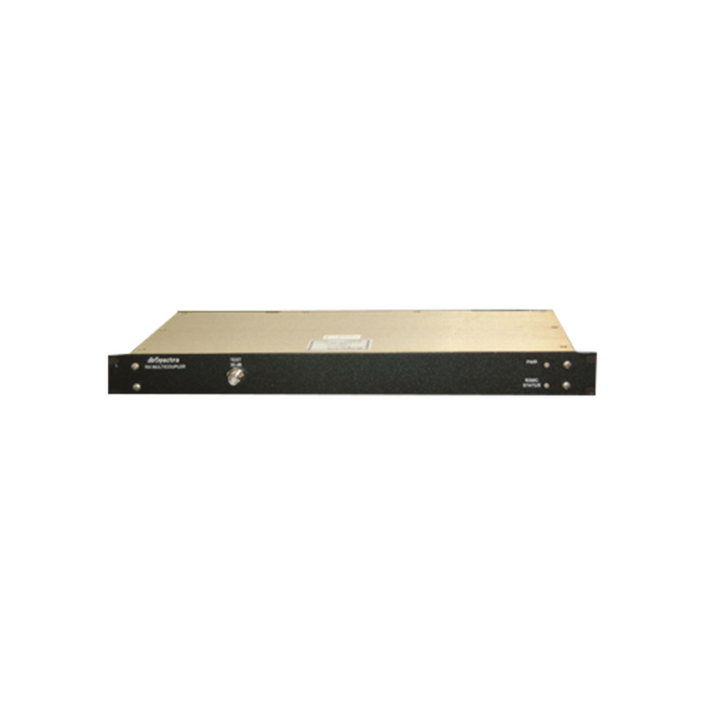 Multiacoplador para Recepción de 370-512 MHz, 8 Canales, 1 UR, 90-240 Vca/ 12 Vcd, N/BNC Hembras.