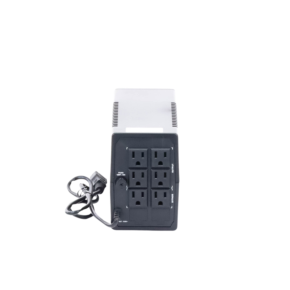 UPS de 600 VA / 360W / Protección Contra Sobrecarga y Descarga / Entrada y Salida 120 VCA / 6 Tomas NEMA 5-15R (4 con Respaldo y 2 sin Respaldo) - Image 5