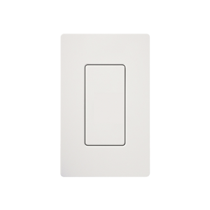 Placa ciega de pared color blanco