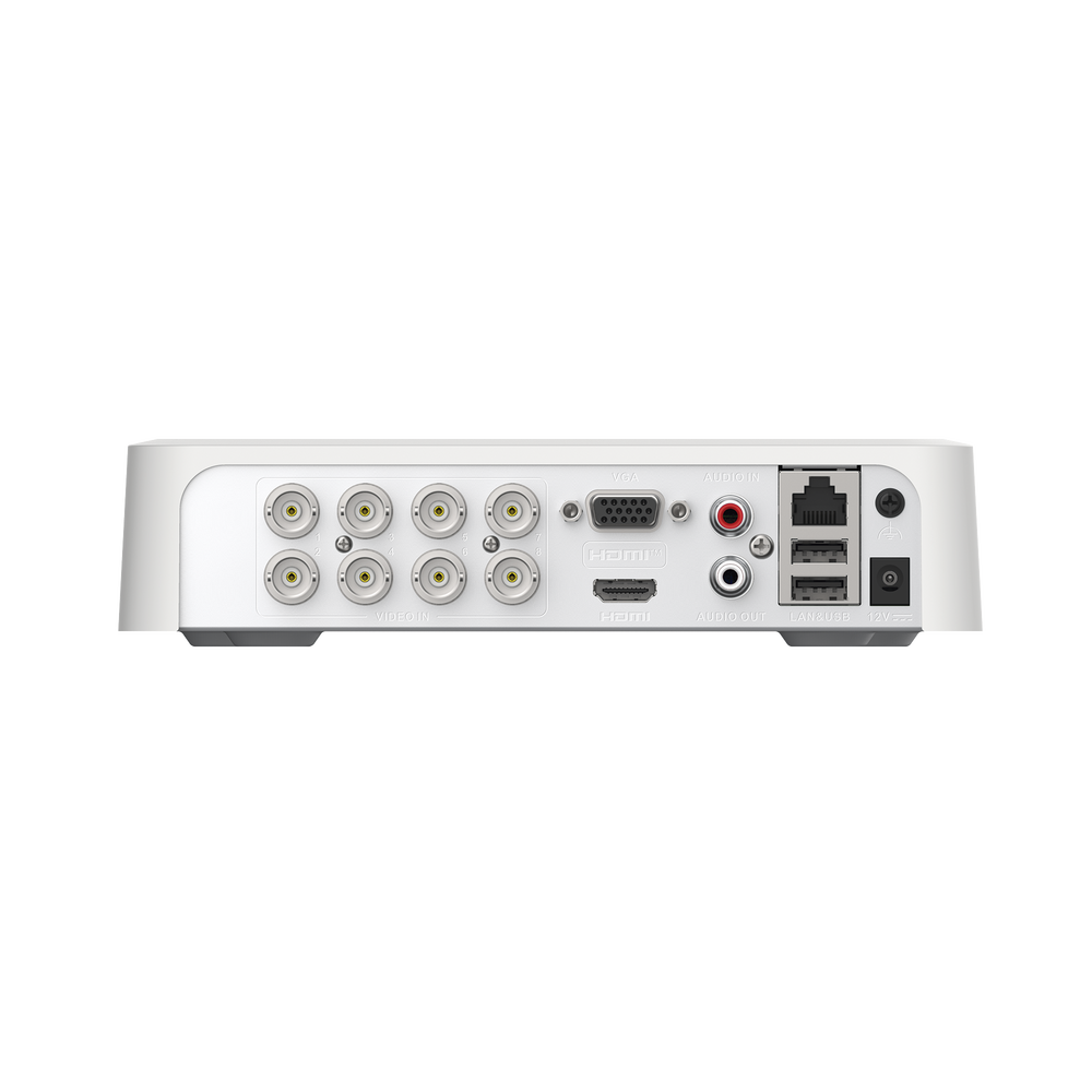 DVR 8 Canales TurboHD + 2 Canales IP / 2 Megapíxel (1080p) Lite / Acusense Lite (Evita Falsas Alarmas) / Audio Bidireccional y Coaxitron / 1 Bahía de Disco Duro / H.265+ / Salida de Vídeo Full HD - Image 2