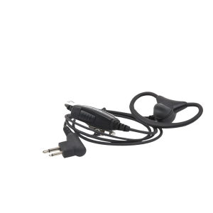 Micrófono-Audífono tipo Anillo, Cable con 40 lbs de Resistencia. Motorola EP450, MAGONE, DEP450 y Hytera series TC500/600/700