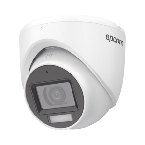 [Dual Light + ColorVu] Turret TURBOHD 2 Megapixel (1080p) / Lente 2.8 mm / 30 mts IR + 20 mts Luz Blanca / Gran Angular 101° / Exterior IP67 / Micrófono Integrado /  4 Tecnologías /  Metal