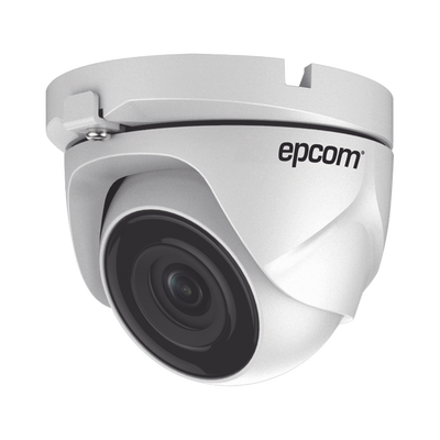 Turret TURBOHD 2 Megapixel (1080p) / METÁLICA / Gran Angular 103° / Lente 2.8 mm / IR EXIR 20 Mts / Exterior IP66 / TVI-AHD-CVI-CVBS / dWDR (E8-TURBO-G2W)
