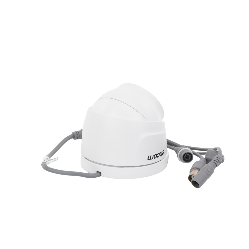 AUDIO POR COAXITRON / Domo TURBOHD 2 Megapixel (1080p) / Gran Angular 106° / Lente 2.8 mm / 20 mts IR EXIR / Exterior IP66 / 4 Tecnologías / dWDR / Metal - Image 5
