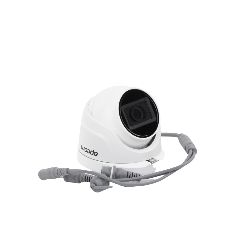 AUDIO POR COAXITRON / Domo TURBOHD 2 Megapixel (1080p) / Gran Angular 106° / Lente 2.8 mm / 20 mts IR EXIR / Exterior IP66 / 4 Tecnologías / dWDR / Metal - Image 6
